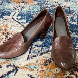 Glory Chen Brown Heels